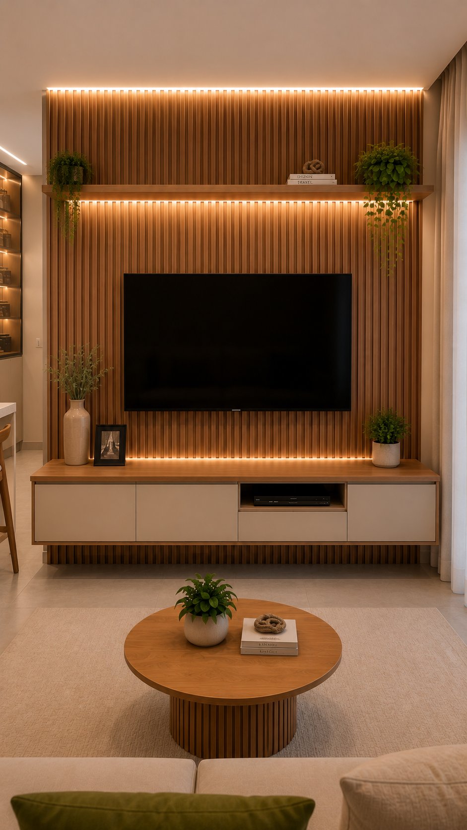 Sala de estar e home theater